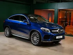 Blå Begagnad 2017 Mercedes GLE350 AMG line Sportkupé | 469 900 kr (Lite dyr)