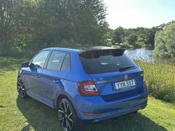 Blå Begagnad 2019 Skoda Fabia Monte Carlo Halvkombi | 150 000 kr (Lite dyr)