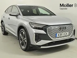 Florettsilver metallic Begagnad 2024 Audi Q4 Sportback e-tron S-Line SUV | 529 900 kr