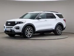 Vit Begagnad 2020 Ford Explorer ST-Line SUV | 399 000 kr (Marknadspris)
