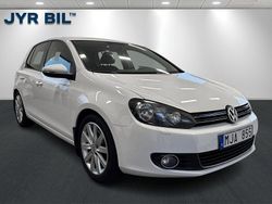 Vit Begagnad 2010 VW Golf VI GT Halvkombi | 119 700 kr (Dyr)