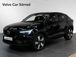 Svart Begagnad 2023 Volvo EC40 Single Motor Extended Range SUV | 439 900 kr (Marknadspris)