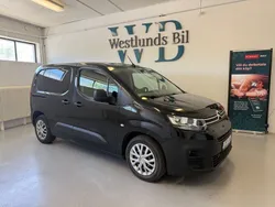 Svart Begagnad 2018 Citroën Berlingo Minibuss | 99 900 kr (Marknadspris)