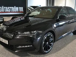 Svart Begagnad 2020 Skoda Superb SportLine Sedan | 289 000 kr (Marknadspris)