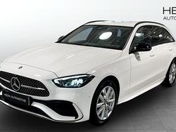 Vit (white) Begagnad 2022 Mercedes C300 AMG line Kombi | 359 900 kr