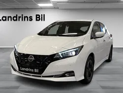 Vit Begagnad 2022 Nissan Leaf Acenta Halvkombi | 229 000 kr (Lite dyr)