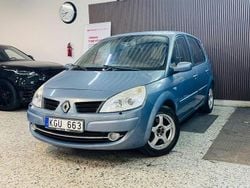 Ljusblå (blå) Begagnad 2008 Renault Scénic II Minibuss | 24 900 kr (Marknadspris)
