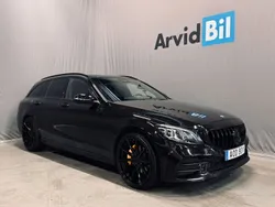 Svart Begagnad 2018 Mercedes C220 AMG Kombi | 298 700 kr (Lite dyr)