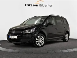 Svart Begagnad 2011 VW Touran Minibuss | 89 900 kr (Marknadspris)