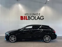 Svart Begagnad 2017 Mercedes CLA200 Shooting Brake AMG Kombi | 259 500 kr (Lite dyr)