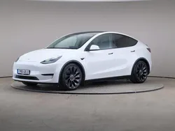 Vit (standard) Begagnad 2022 Tesla Model Y Performance SUV | 365 000 kr