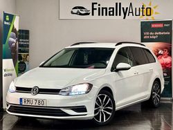 Vit Begagnad 2018 VW Golf VII SE Kombi | 139 900 kr (Marknadspris)
