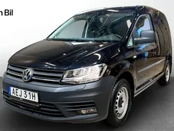 Svart Begagnad 2020 VW Caddy Minibuss | 179 900 kr (Marknadspris)