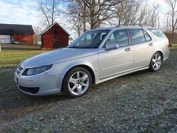Grå Begagnad 2008 Saab 9-5 Linear Kombi | 49 900 kr (Lite dyr)