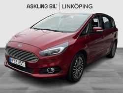 Röd Begagnad 2019 Ford S-MAX Titanium Minibuss | 209 000 kr (Marknadspris)