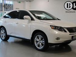 Vit Begagnad 2010 Lexus RX450h Luxury Line SUV | 129 900 kr (Marknadspris)