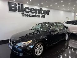 Svart Begagnad 2009 BMW 520 Sedan | 89 900 kr (Superpris)