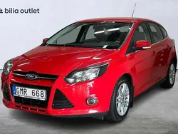 Röd Begagnad 2012 Ford Focus Halvkombi | 44 900 kr (Superpris)