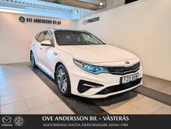 Vit Begagnad 2019 Kia Optima Hybrid 2 Sedan | 204 900 kr (Marknadspris)