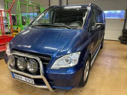 Blå metallic Begagnad 2013 Mercedes Vito Minibuss | 85 000 kr (Bra pris)