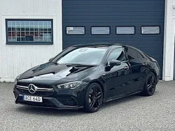 Svart Begagnad 2022 Mercedes CLA35 AMG AMG Sportkupé | 449 900 kr