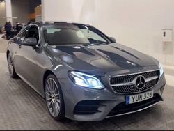 Grå Begagnad 2018 Mercedes E220 AMG line Sportkupé | 330 000 kr (Superpris)