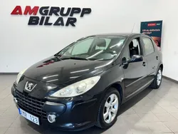 Svart Begagnad 2006 Peugeot 307 Halvkombi | 24 900 kr (Marknadspris)