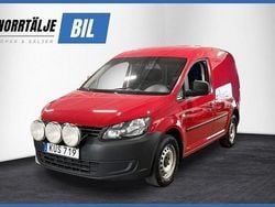 Röd Begagnad 2015 VW Caddy Minibuss | 74 900 kr (Lite dyr)