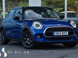 Blå Begagnad 2019 Mini Cooper Pepper Halvkombi | 154 900 kr (Marknadspris)