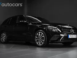 Svart Begagnad 2019 Mercedes C200 Night Kombi | 259 000 kr (Marknadspris)