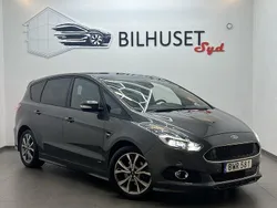 Grå Begagnad 2018 Ford S-MAX ST-Line Minibuss | 258 500 kr (Lite dyr)