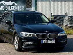 Svart Begagnad 2017 BMW 520 Kombi | 190 900 kr (Marknadspris)