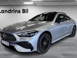 Silver Begagnad 2024 Mercedes CLE300 AMG Line Premium Sportkupé | 639 000 kr (Marknadspris)