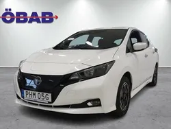 Vit Begagnad 2022 Nissan Leaf Acenta Halvkombi | 189 800 kr (Bra pris)