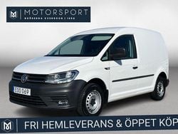 Vit (vit solid) Begagnad 2020 VW Caddy Minibuss | 169 900 kr (Marknadspris)