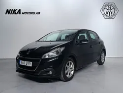 Svart Begagnad 2015 Peugeot 208 Halvkombi | 39 900 kr