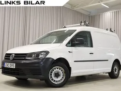 Vit Begagnad 2018 VW Caddy Maxi Minibuss | 129 900 kr (Marknadspris)