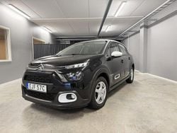 Svart Begagnad 2021 Citroën C3 PureTech Halvkombi | 139 900 kr (Bra pris)