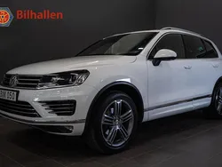 Vit Begagnad 2014 VW Touareg R-line SUV | 209 900 kr (Bra pris)