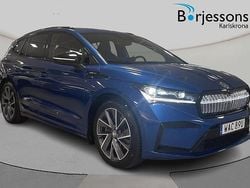 Blå Begagnad 2022 Skoda Enyaq iV SportLine SUV | 439 000 kr (Marknadspris)