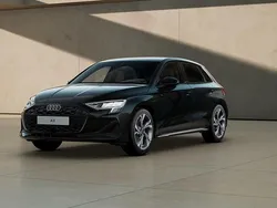 Svart Ny 2025 Audi A3 Sportback Design Halvkombi | 383 800 kr (Dyr)