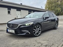 Svart Begagnad 2017 Mazda 6 Kombi | 168 000 kr (Marknadspris)