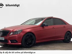 Svart Begagnad 2009 Mercedes E350 Avantgarde Sedan | 158 900 kr (Lite dyr)