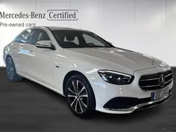 Vit (white) Begagnad 2021 Mercedes E300 Sedan | 434 900 kr