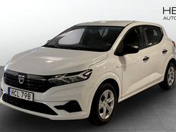 Vit (white) Begagnad 2022 Dacia Sandero Essentiel Halvkombi | 129 900 kr (Bra pris)