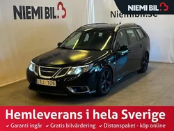 Svart Begagnad 2010 Saab 9-3 Aero Kombi | 89 900 kr (Dyr)
