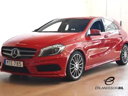 Röd Begagnad 2015 Mercedes A180 AMG line Halvkombi | 119 900 kr (Bra pris)