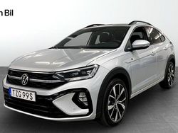 Silver (reflex silver metallic) Begagnad 2025 VW Taigo R-line SUV | 274 900 kr (Marknadspris)
