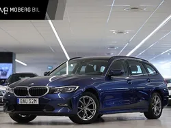 Blå Begagnad 2021 BMW 320 Shadowline Kombi | 289 900 kr