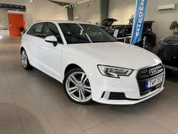 Vit Begagnad 2019 Audi A3 Sportback Proline Halvkombi | 189 900 kr (Marknadspris)